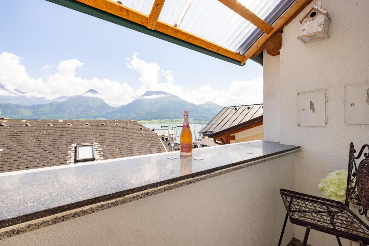 Pfamhaus Luxury Apartments Sankt Wolfgang im Salzkammergut Bagian luar foto