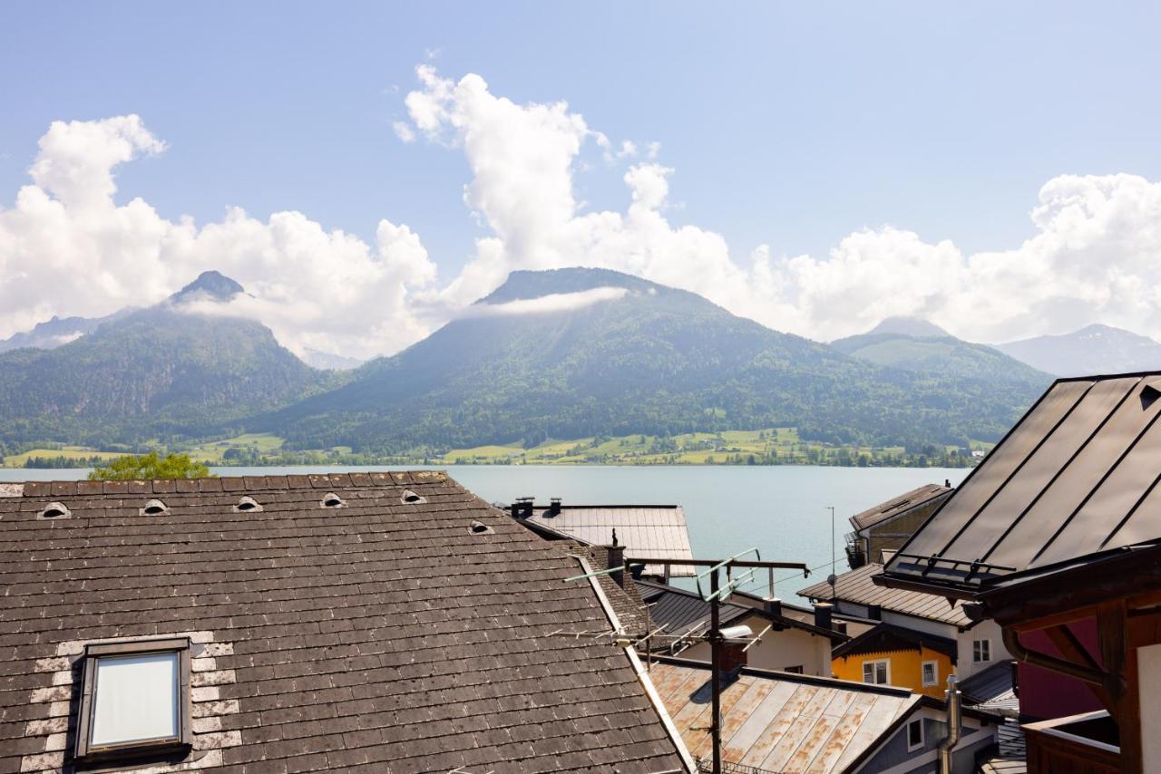 Pfamhaus Luxury Apartments Sankt Wolfgang im Salzkammergut Bagian luar foto